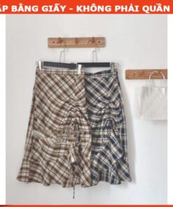 Rập giấy mã 1025 - chân váy đuôi cá