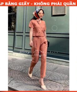 Alternative view of Rập giấy A0 mã 1589- Rập bộ áo 2 hàng nút