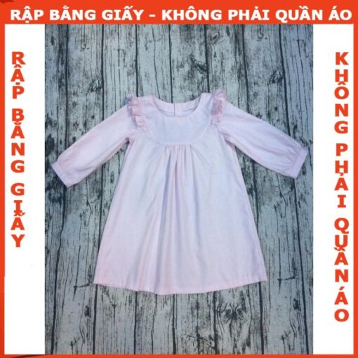 Rập giấy A0 mã R145 - đầm bé gái