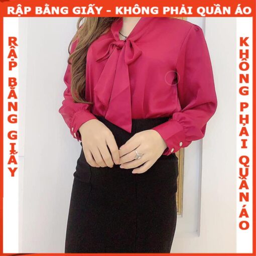 Rập giấy A0 áo thắt nơ mã 1241 - Hình ảnh 2
