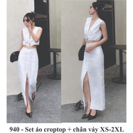 Rập giấy mã 940 - set linen - Hình ảnh 3