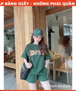 Alternative view of Rập giấy A0 may bộ thun nữ mã 305