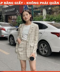 Rập giấy A0 áo vest 1 lớp dáng suông mã 1074