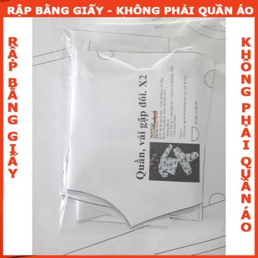 Rập giấy A0 áo thun body nam mã B31 - Hình ảnh 3