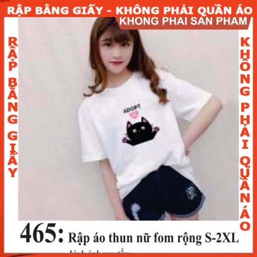 Rập giấy A0 mã 465 - rập áo thun