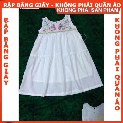 Rập giấy A0 mã R310 - đầm xòe cho bé