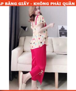 Alternative view of Rập giấy A0 bộ mặc nhà nữ mã 1539