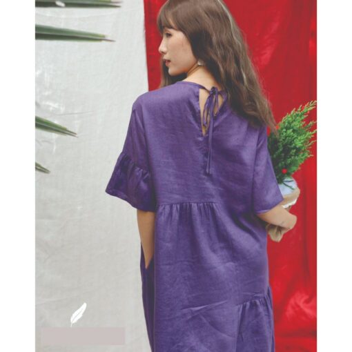 Rập giấy A0 đầm suông dáng rộng mã 1685 - Hình ảnh 4