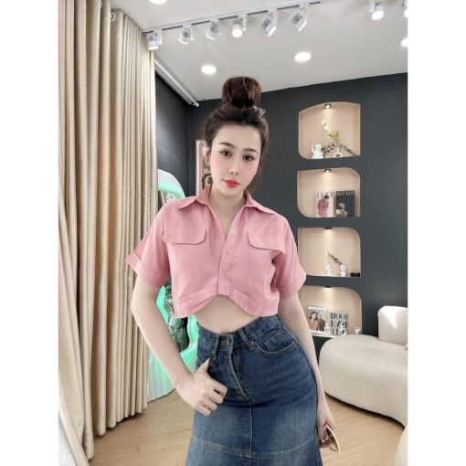 Rập giấy A0 áo sơ mi mã 231 - Hình ảnh 2