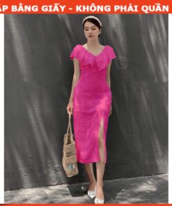 Rập giấy A0 mã 50 - đầm cánh tiên