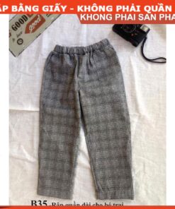 Rập giấy A0 quần dài bé trai mã B35