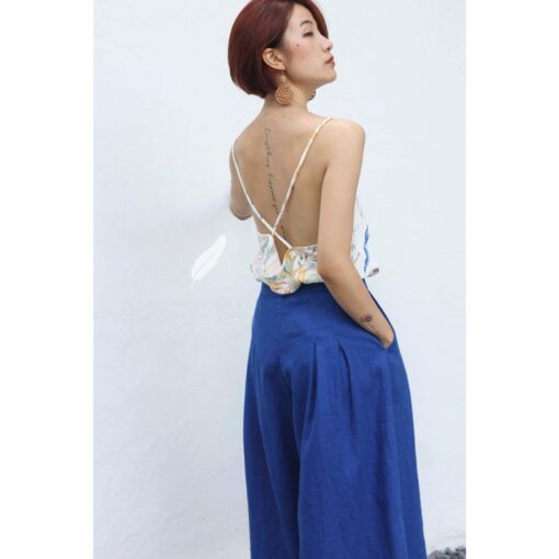 Rập giấy A0 mã 326 - quần váy xếp ly - Hình ảnh 2