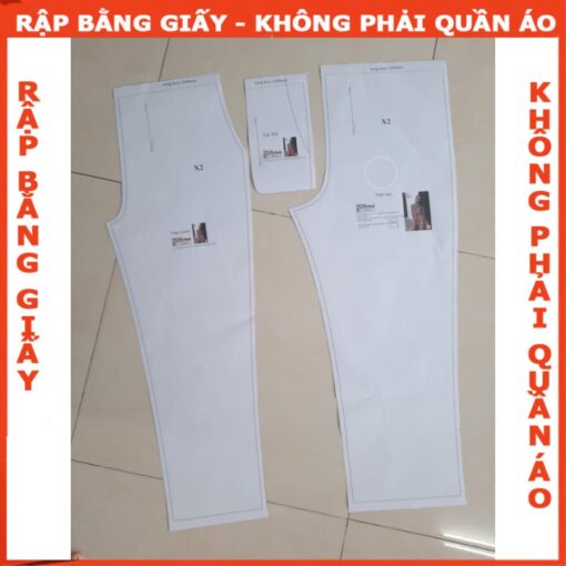 Rập giấy A0 mã 1533- rập bộ nữ - Hình ảnh 6