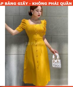 Rập giấy A0 mã 1265 - đầm tay phồng