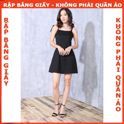 Rập giấy A0 mã 1576 - đầm dây
