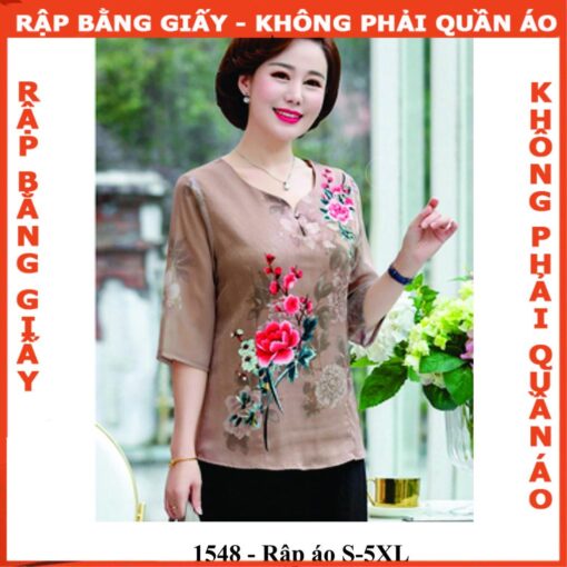 Rập giấy A0  mã 1548 - áo trung niên
