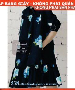 Rập giấy A0 mã 538 - đầm freesz