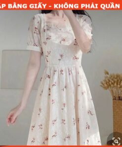 Rập giấy A0 đầm mã 1619 - đầm voan cổ vuông