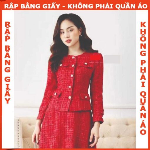 Rập giấy A0 mã 1410 - áo khoác tay dài cổ tròn