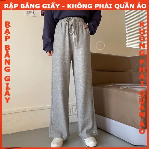 Rập giấy A0 quần suông mã 1366 - Hình ảnh 2