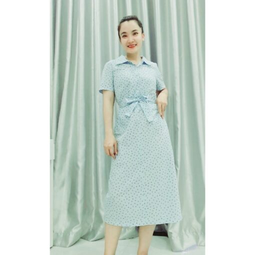 Rập mã 675 rập đầm dáng suông - Hình ảnh 5