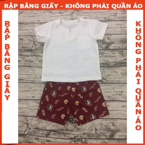 Rập giấy A0 bộ đùi bé trai mã B05
