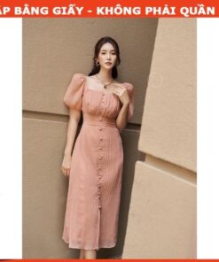 Rập giấy A0 mã 1432 - Rập đầm cổ vuông