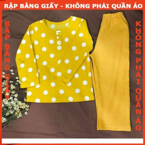 Rập giấy A0 bộ dài tay bé trai mã R154
