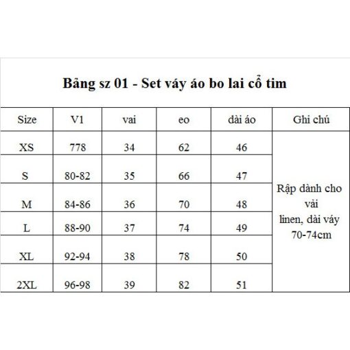 Rập giấy A0  mã 01 set váy áo mặc được - Hình ảnh 5