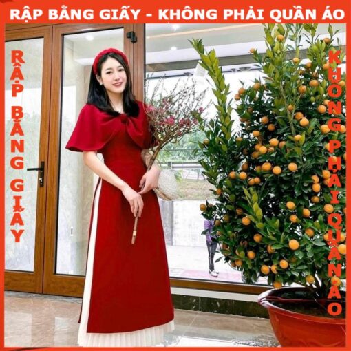 Rập giấy A0 mã AD16 - Áo dài cách điệu