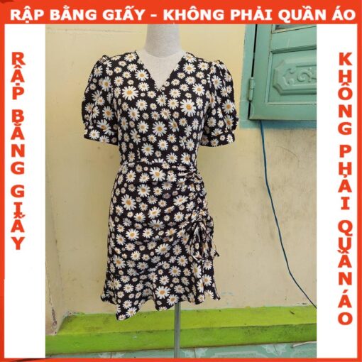 Rập đầm rút nhún tay phồng mã 1039 - Hình ảnh 2
