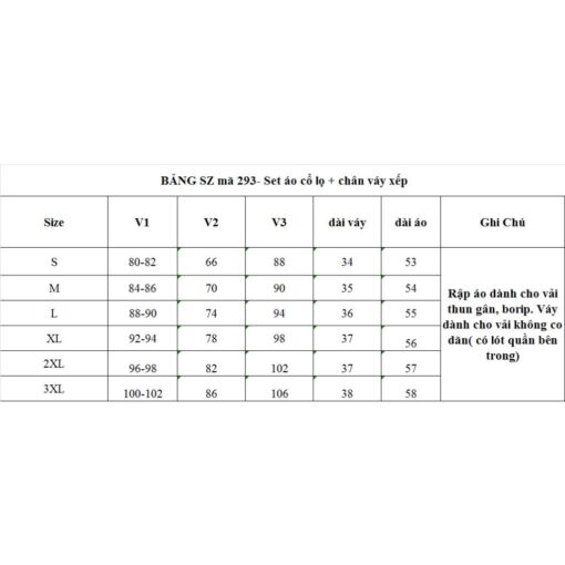 Rập giấy A0 nguyên set cho nữ mã 293 (BẢN VẼ) - Hình ảnh 7