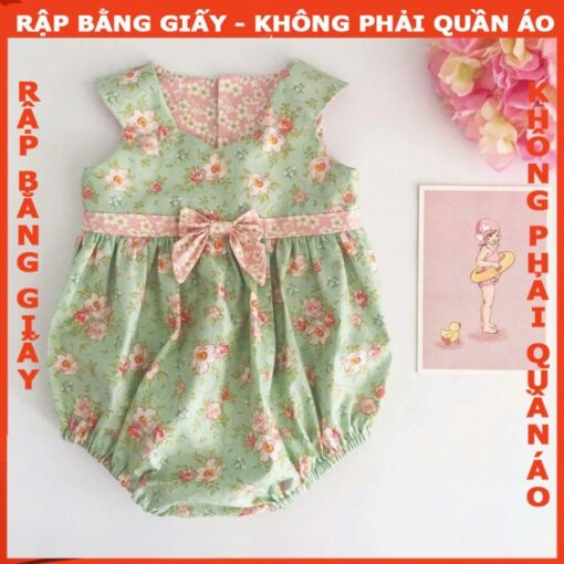 Rập giấy A0 mã R267 -Rập jum bé gái