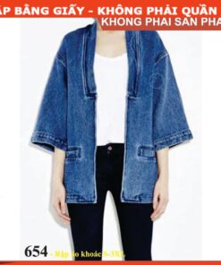 Rập giấy A0 áo khoác mã 654