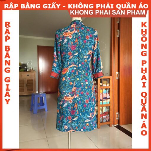 Rập giấy A0 đầm sơ mi xoắn eo - 938 - Hình ảnh 4