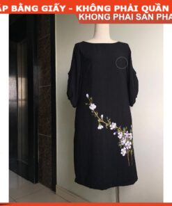 Alternative view of Rập giấy A0 mã 569 - đầm suông tay phồng