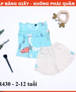 Rập giấy A0 mã R430 - bộ đùi bé