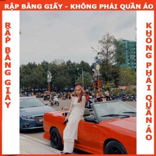 Rập giấy A0 may áo dài mã AD17