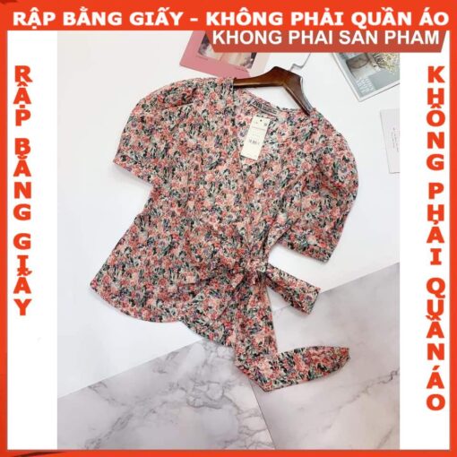 Rập giấy A0 áo tay phồng mã 985