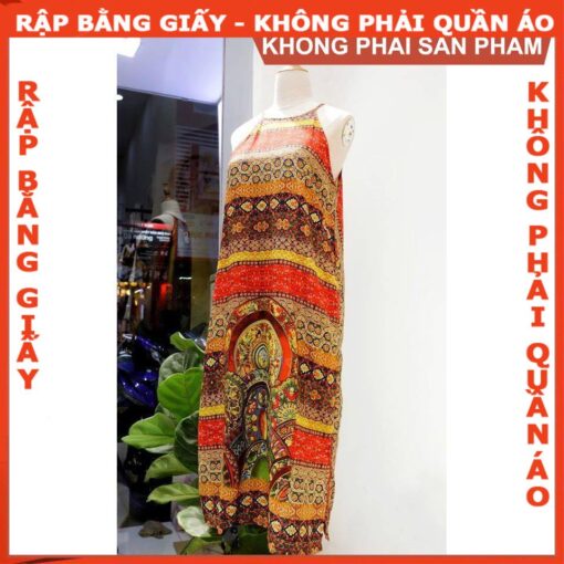Rập giấy A0 mã 708 - Rập đầm yếm - Hình ảnh 2