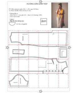 Alternative view of Rập mã 675 rập đầm dáng suông
