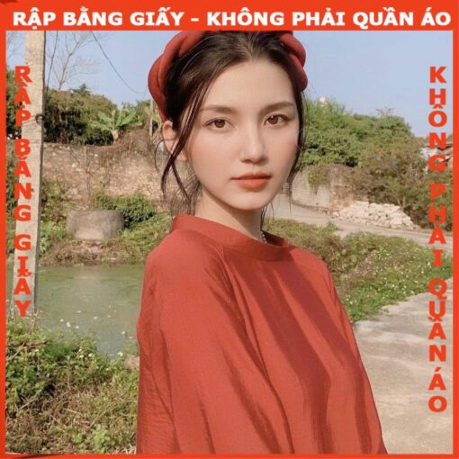 Rập giấy A0 bộ áo dài dáng suông mã AD15 - Hình ảnh 4