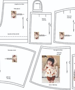 Alternative view of Rập giấy A0 mã R471 - bộ đùi bé