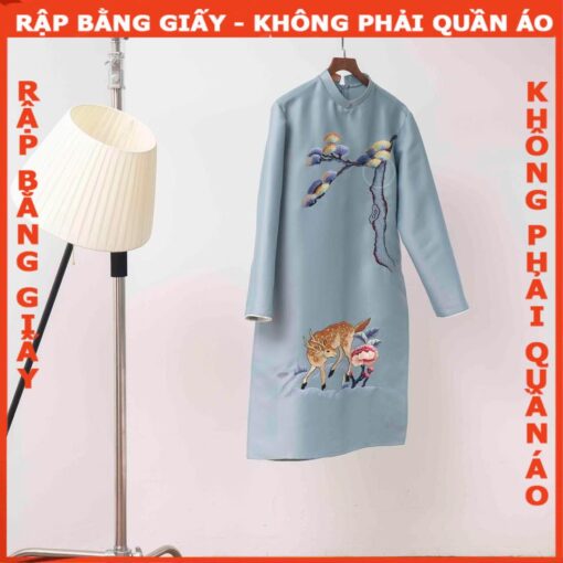 Rập giấy A0 mã Ad36 - áo dài nam - Hình ảnh 4