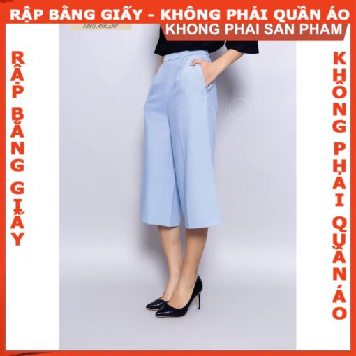 Rập giấy A0 mã 582 - rập quần nữ - Hình ảnh 3