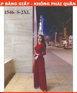 Rập giấy A0 bộ thun tay dài mã 1546