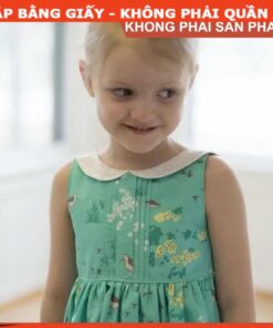 Rập giấy A0 mã R266 - Rập đầm bé gái