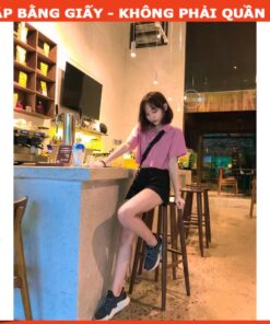 Rập giấy A0 áo thun croptop cổ bẻ mã 565