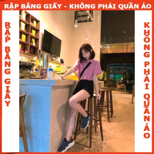 Rập giấy A0 áo thun croptop cổ bẻ mã 565