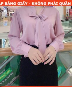 Rập giấy A0 áo thắt nơ mã 1241